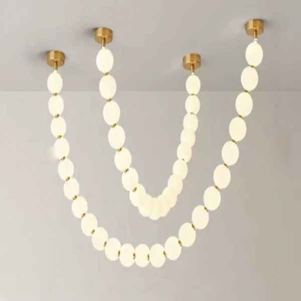 Alu&PVC Ball Chandelier