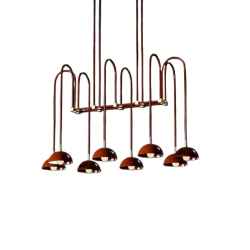 8Heads Iron Chandelier