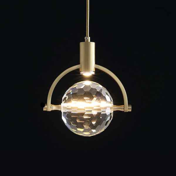 Copper&Crystal Pendant Lamp
