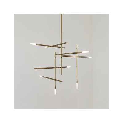 8Heads Iron Chandelier