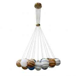 31Heads Iron&Glass Chandelier
