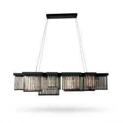 S.Steel&Crystal Chandelier