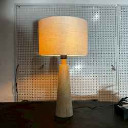 Travertine Table Lamp