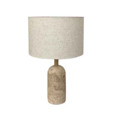 Travertine Table Lamp