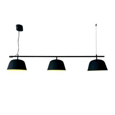 3Heads Iron Chandelier