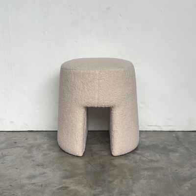 Lamp Velvet Stool