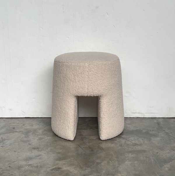 Lamp Velvet Stool