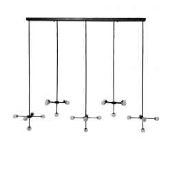 25Heads Iron&Glass Chandelier