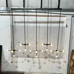 25Heads Iron&Glass Chandelier