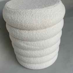 Teddy Velvet Stool