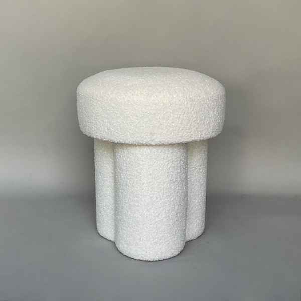 Teddy Velvet Stool