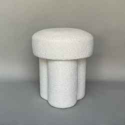 Teddy Velvet Stool