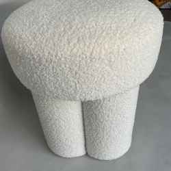 Teddy Velvet Stool