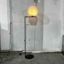 Iron & Glass Ball Floor Lamp