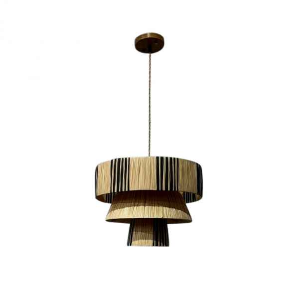 Raffia Palm Pendant Lamp