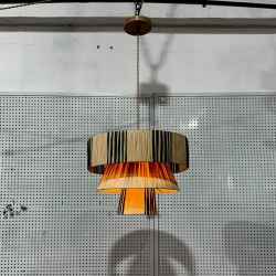 Raffia Palm Pendant Lamp