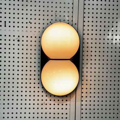 S.Steel&Glass Wall Lamp