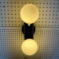 S.Steel & Glass Wall Lamp