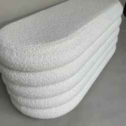 Teddy Velvet Stool