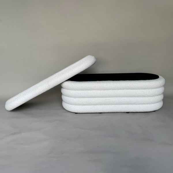Teddy Velvet Stool
