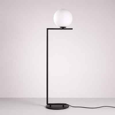 Glass Ball Floor Lamp