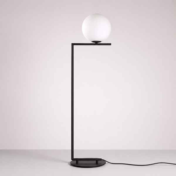 Glass Ball Floor Lamp