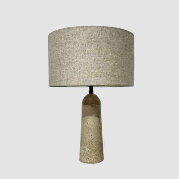 Travertine Table Lamp