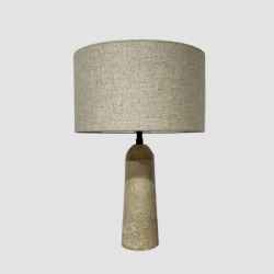 Travertine Table Lamp