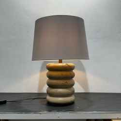 CEMENT TABLE LAMP