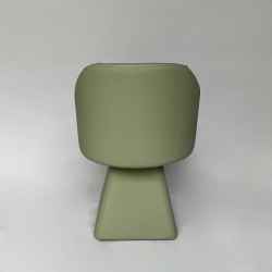 PU Leather Swivel Dining Chair