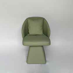 PU Leather Swivel Dining Chair