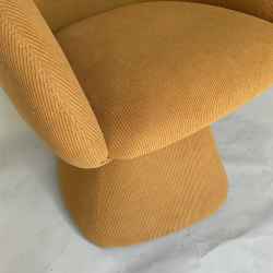 Tweed Swivel Dining Chair