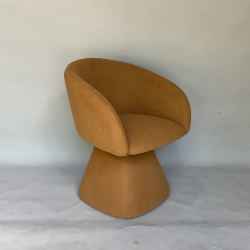 Tweed Swivel Dining Chair
