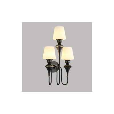 2Heads Copper&Glass Wall Lamp