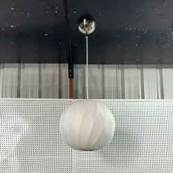 Iron&Silk Fabric Pendant Lamp