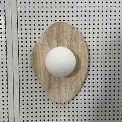 Travertine Wall Lamp