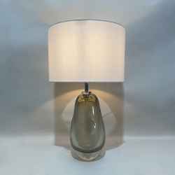 Glass Table Lamp