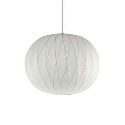 Iron&Silk Fabric Pendant Lamp