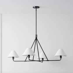 SIZE A: 4 HEADS 110x48H cm. BLACK