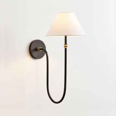 Iron&Fabric Wall Lamp