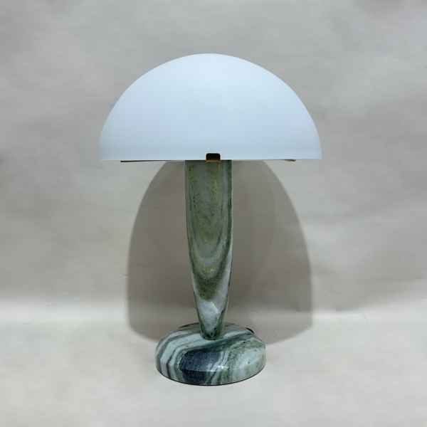 Natural Marble Table Lamp