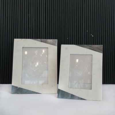 Marble&Wooden Photo Frame