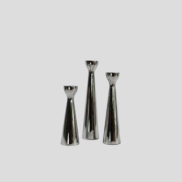 Chrome Candle Holder YFactory