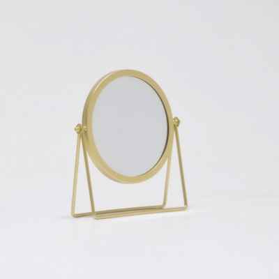 TABLE MIRROR H22-GOLD
