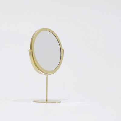 TABLE MIRROR H21-GOLD