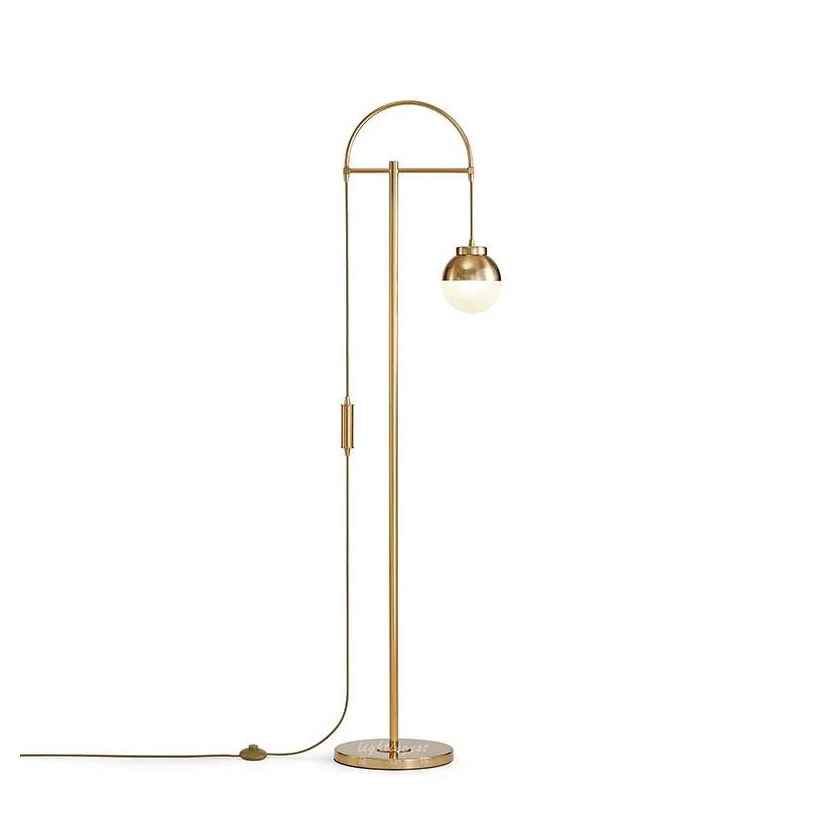 Metal Floor LampBrass Gold YFactory