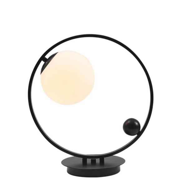 Glass & Metal Table Lamp Glass & Metal Table Lamp