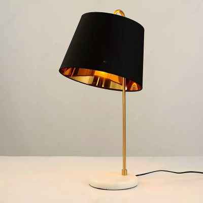 Metal & Marble Table Lamp