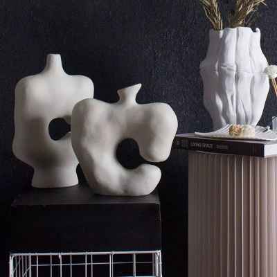 Ceramic Vase - Grey