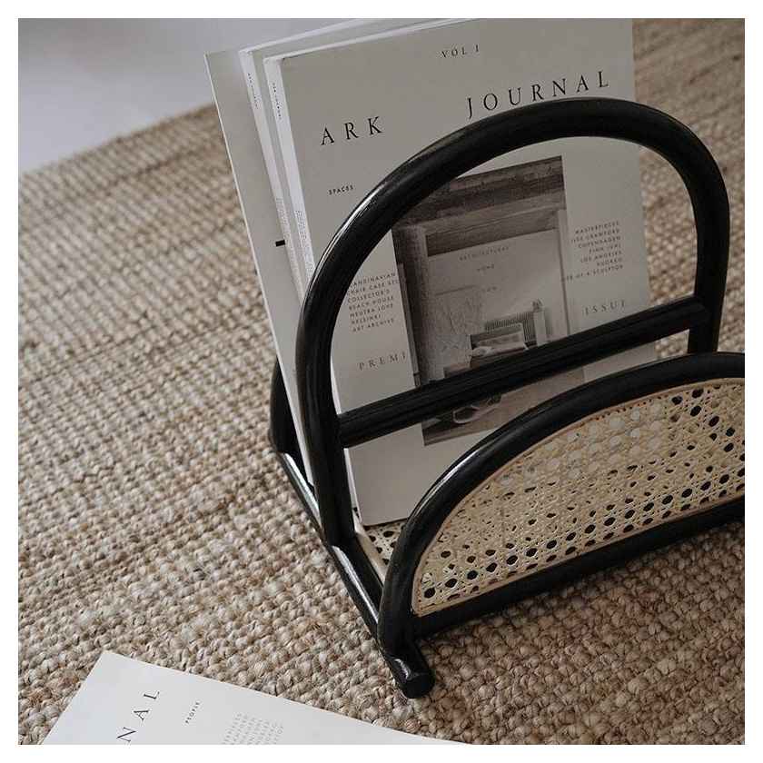Rattan Magazine Rack YFactory